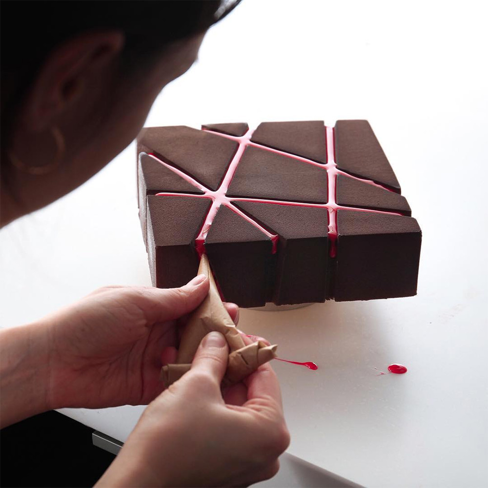 Delightful Cakes Beautifully Decorated With Geometric And Organic Shapes By Dinara Kasko 14