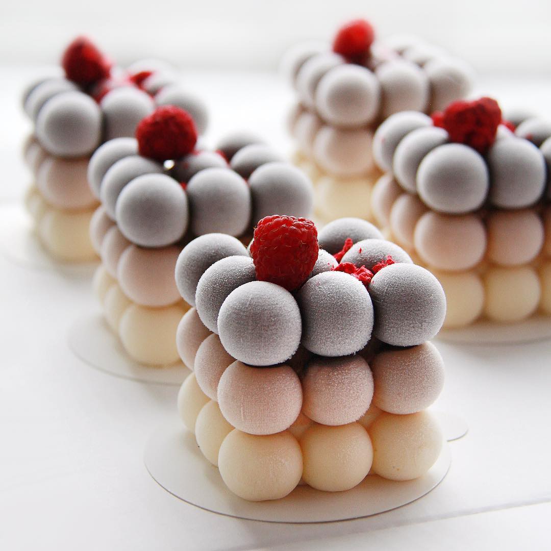 Delightful Cakes Beautifully Decorated With Geometric And Organic Shapes By Dinara Kasko 18