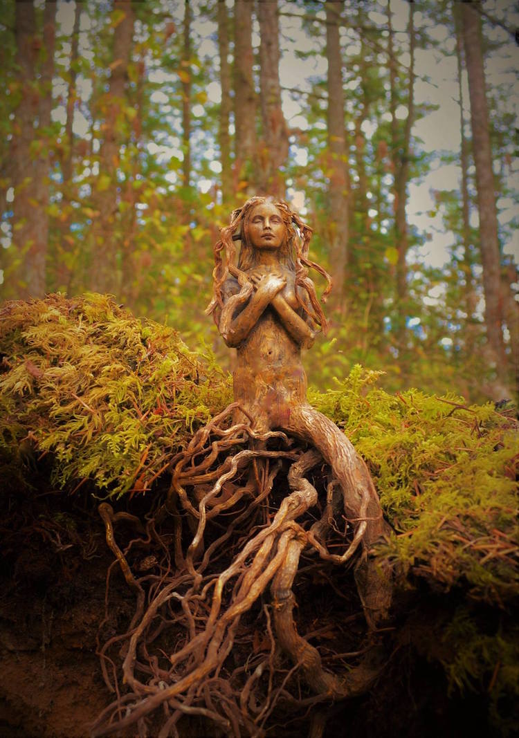 Elements Of Nature Transformed Into Stunning Mystical Sculptures By Debra Bernier 1