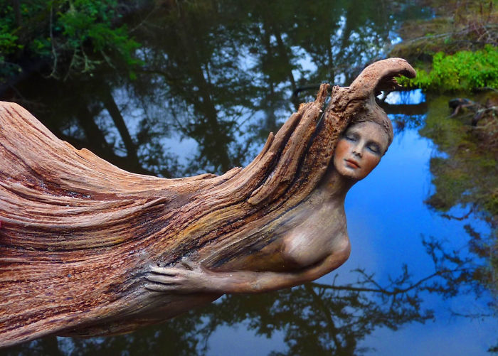 Elements Of Nature Transformed Into Stunning Mystical Sculptures By Debra Bernier 12