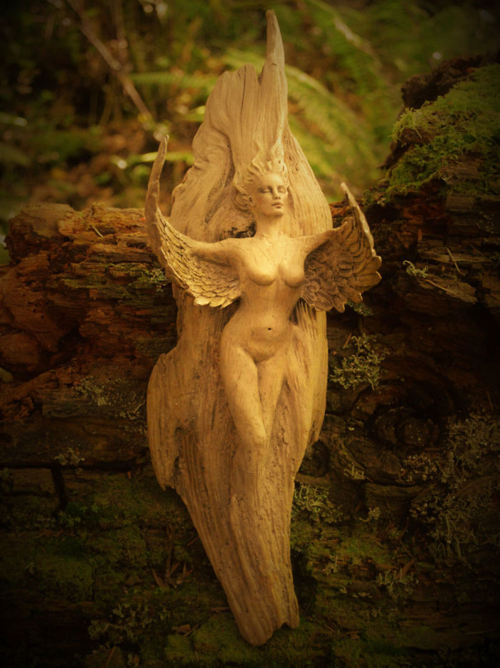 Elements Of Nature Transformed Into Stunning Mystical Sculptures By Debra Bernier 34