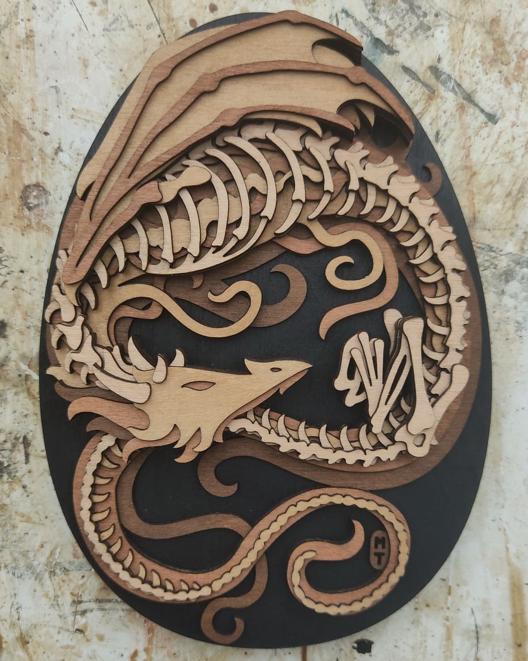 Gorgeous Multi Layered Laser Cut Wood Illustrations By Martin Tomsky 13