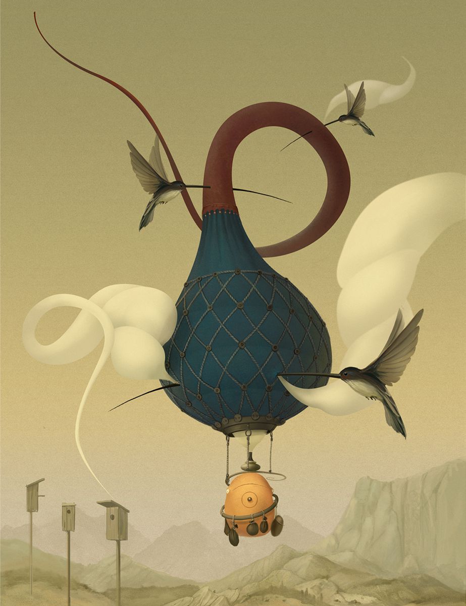 Lovely Book Illustrations By Antanas Gudonis 1