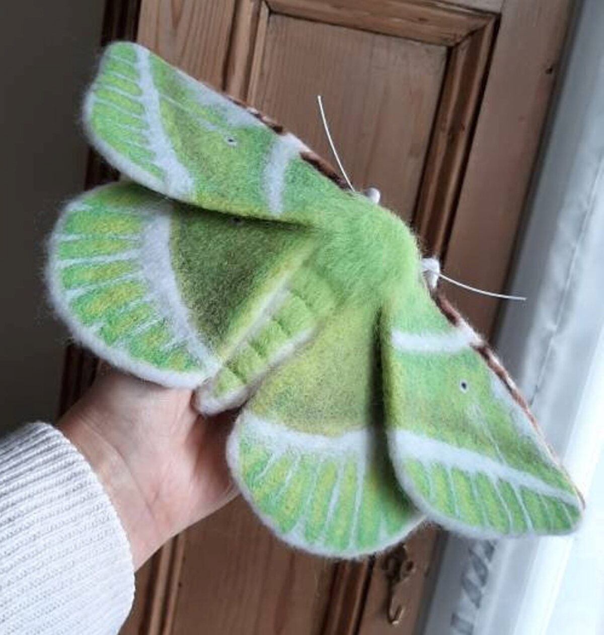 Lovely Realistic Needle Felted Moths By Stella Collins 15