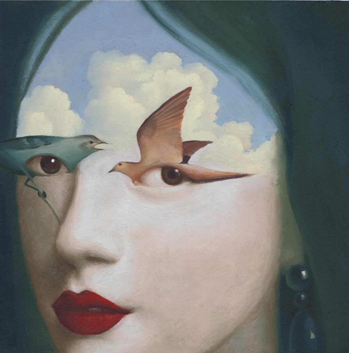 Marvelous Surrealist Portrait Paintings By Aniela Sobieski 8