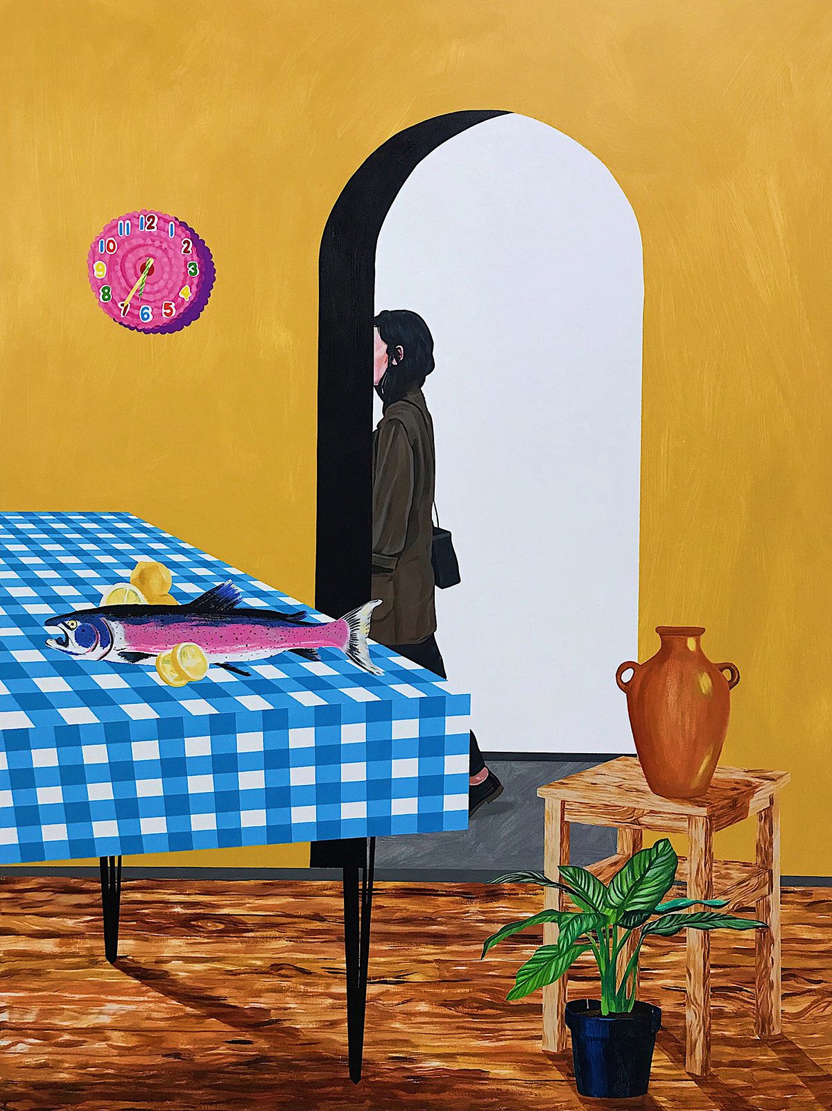 Playing With Perspectives Splendid Paintings Of Home Spaces By Sierra Montoya Barela 3