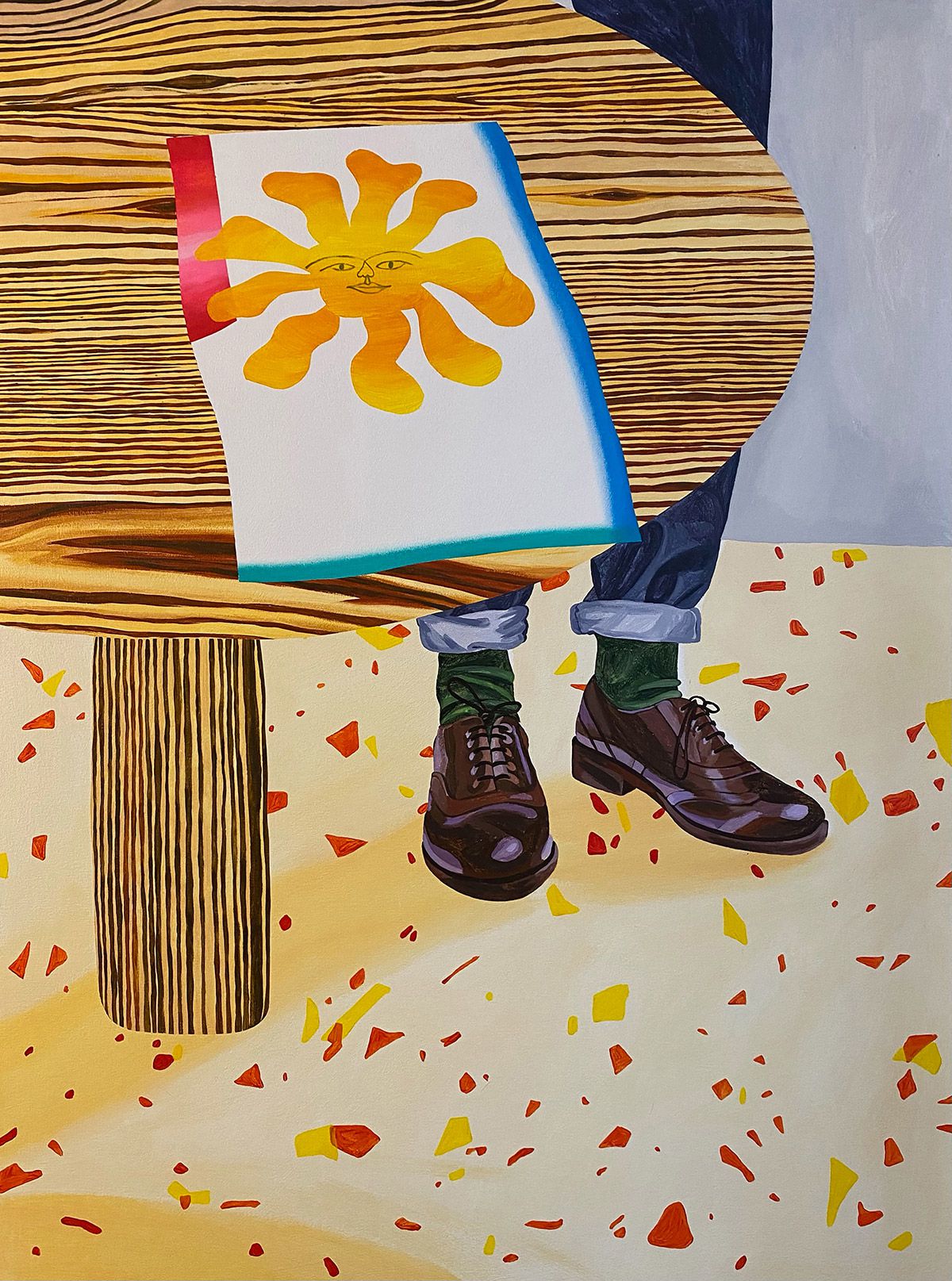Playing With Perspectives Splendid Paintings Of Home Spaces By Sierra Montoya Barela 5