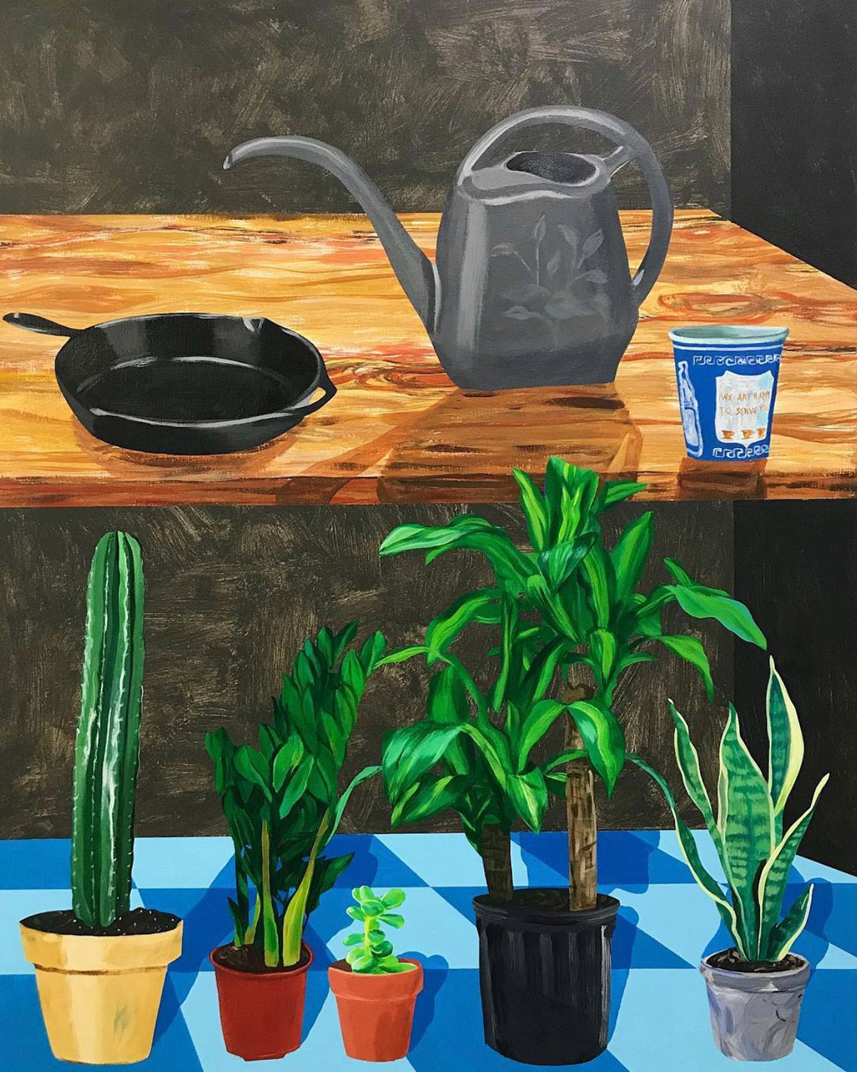 Playing With Perspectives Splendid Paintings Of Home Spaces By Sierra Montoya Barela 8