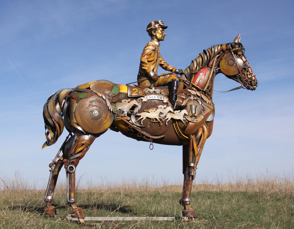 Scrap Metal Turned Into Extraordinary Sculptures By John Lopez 13