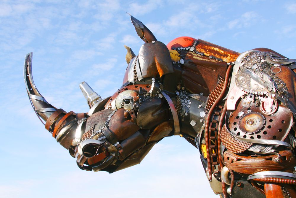 Scrap Metal Turned Into Extraordinary Sculptures By John Lopez 17