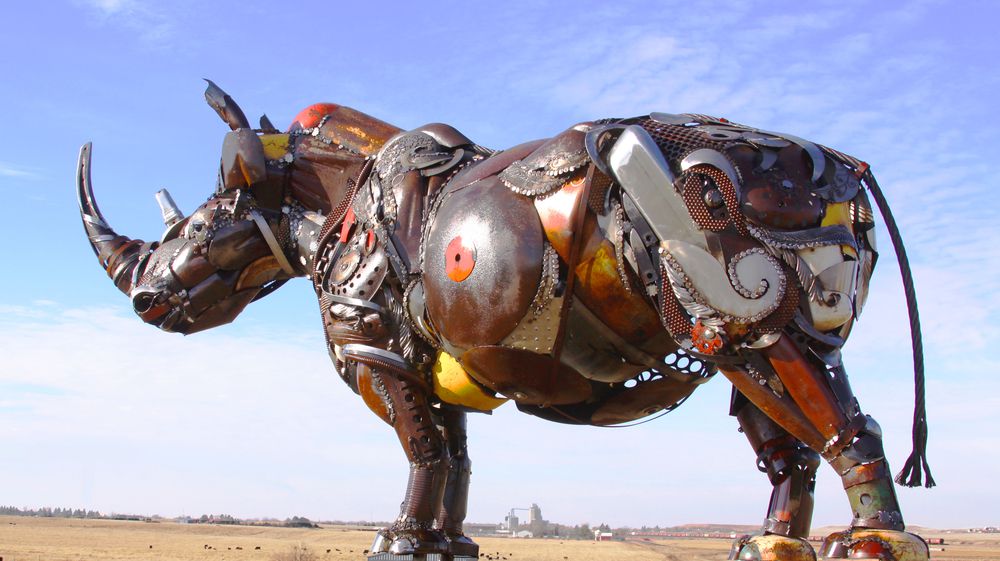 Scrap Metal Turned Into Extraordinary Sculptures By John Lopez 18