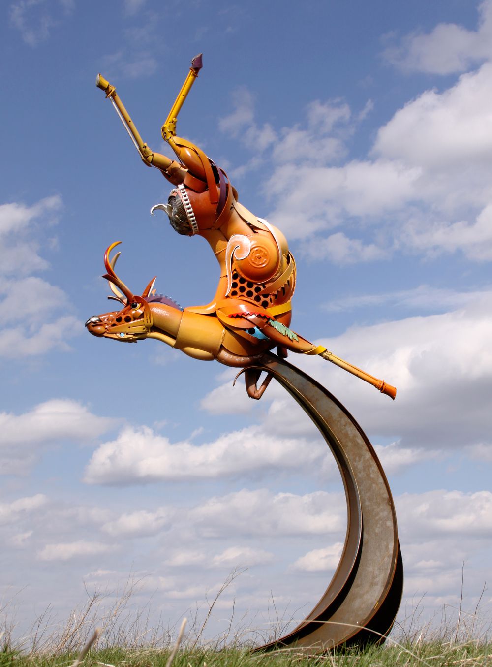 Scrap Metal Turned Into Extraordinary Sculptures By John Lopez 9