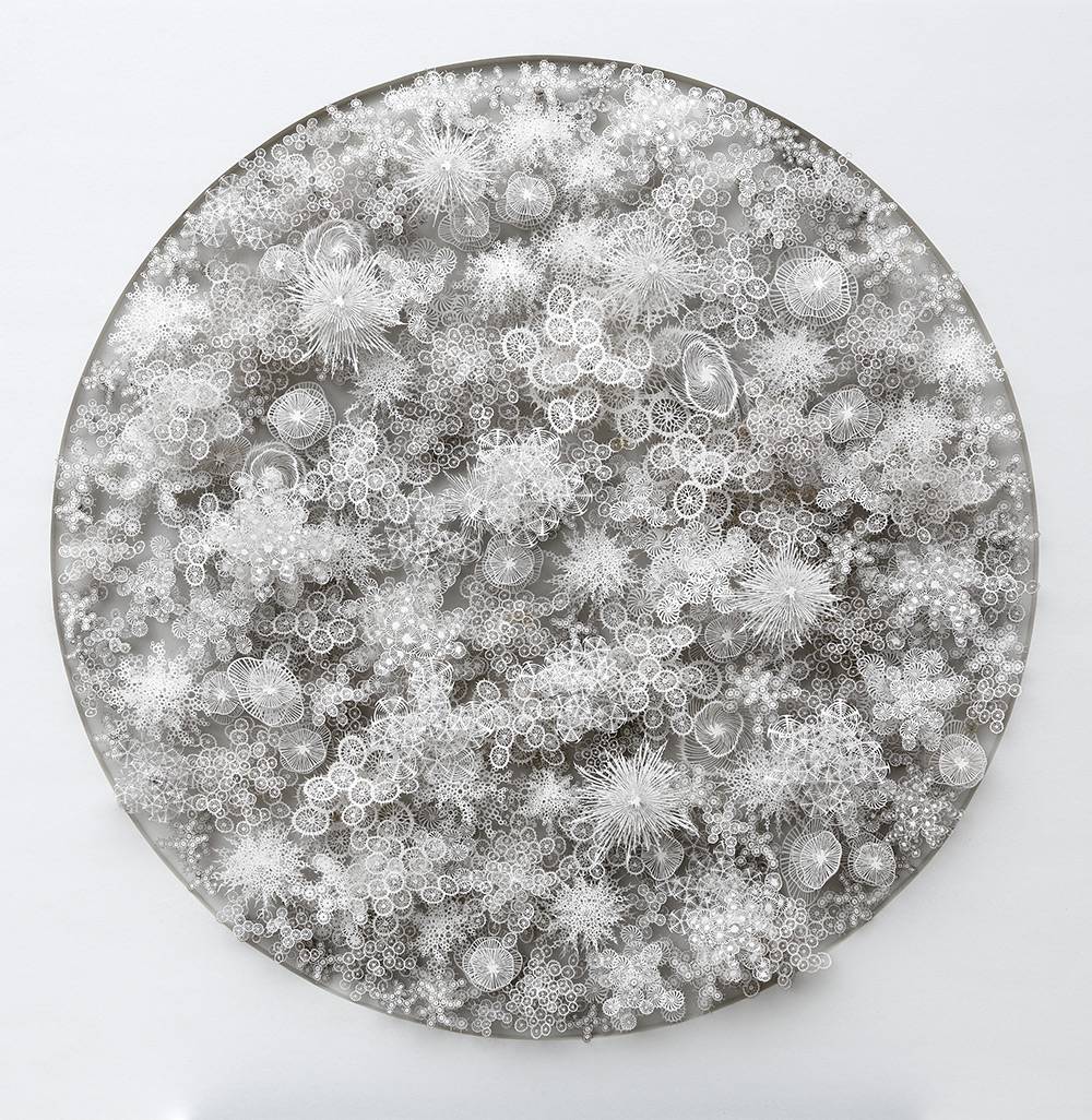 The Beautifully Intricate Paper Cut Sculptures Inspired By Corals And Microorganisms Of Rogan Brown 10