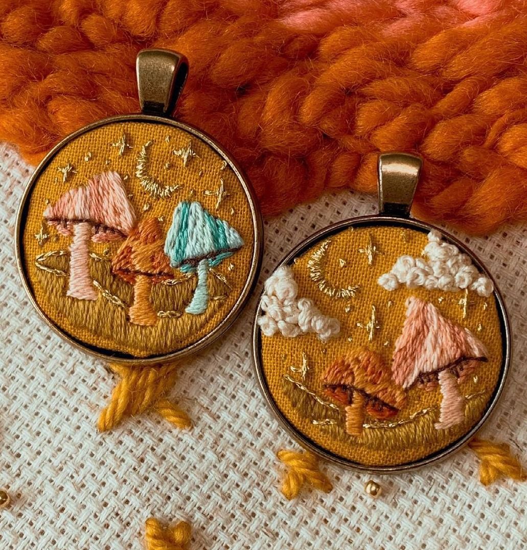 The Unique Embroidered Jewelry Of Erin Essiambre 11