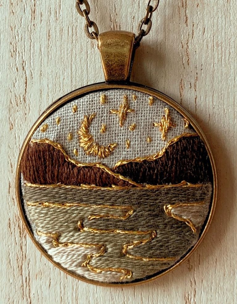 The Unique Embroidered Jewelry Of Erin Essiambre 7