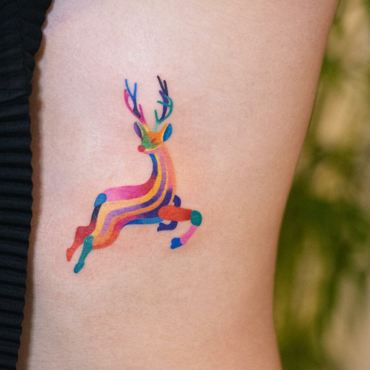 Vibrant And Multicolored Fauna And Flora Tattoos By Zihee 2
