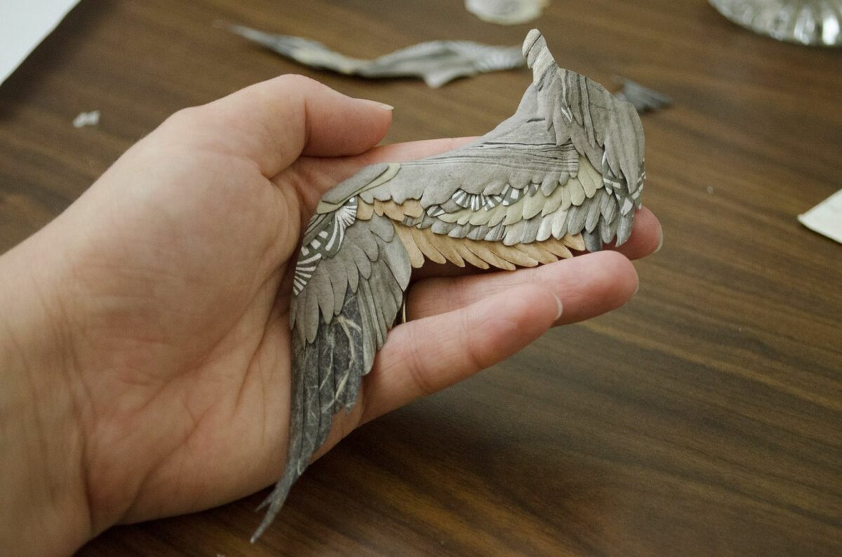 Wildlife In Paper Striking Paper Cut Sculptures By Tiffany Miller Russell 9