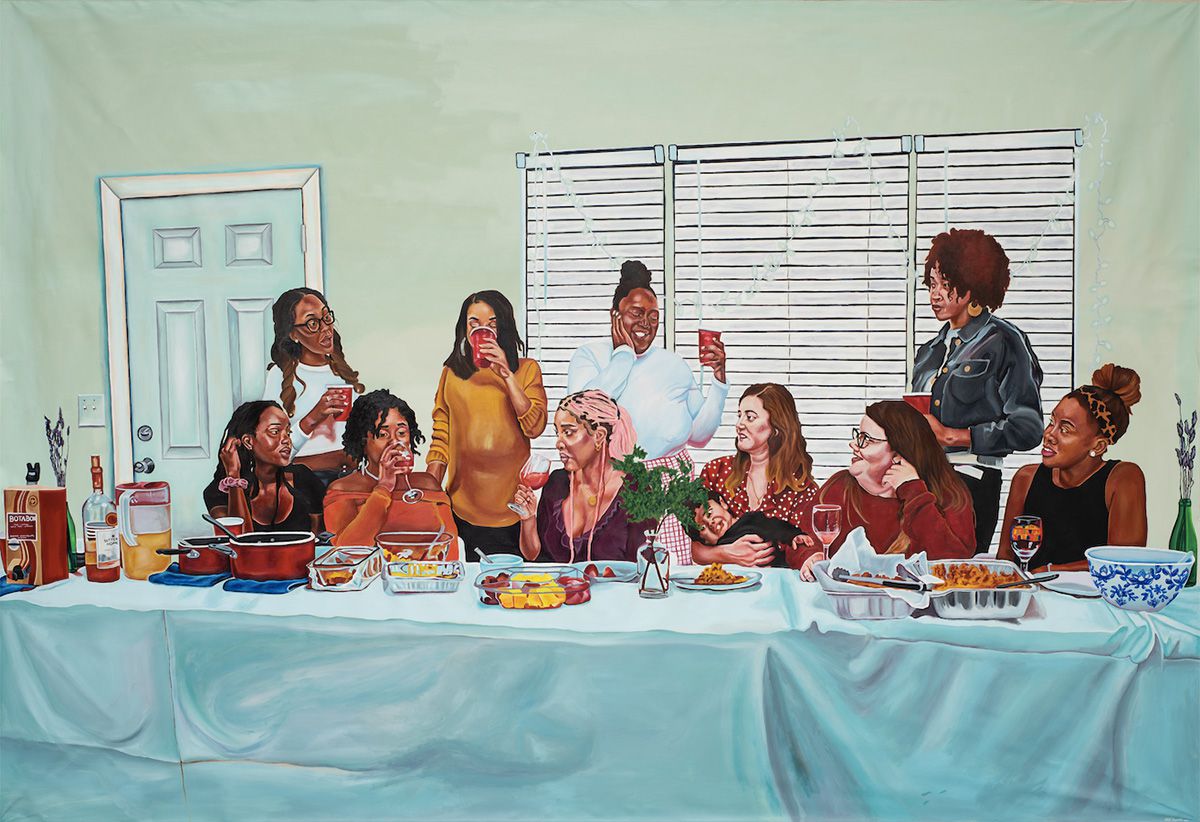 Black Womanhood Enchanting Paintings By Ariel Dannielle 4