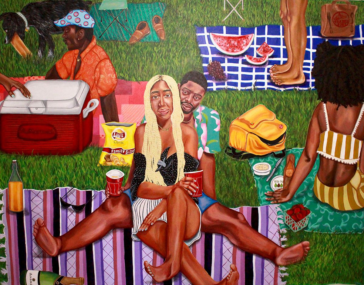 Black Womanhood Enchanting Paintings By Ariel Dannielle 5