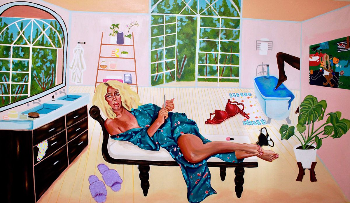 Black Womanhood Enchanting Paintings By Ariel Dannielle 6