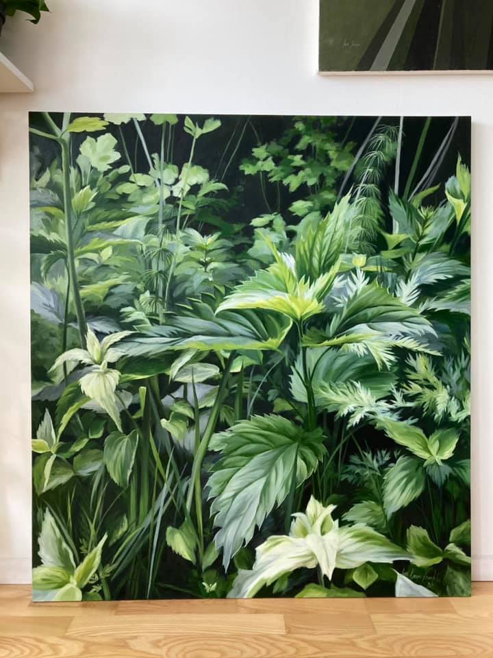 Exuberant Plant Paintings By Ieva Kampe Krumholca 4