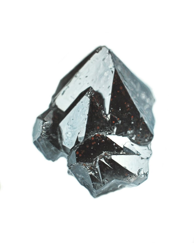 Hyper Realistic Paintings Of Crystals And Minerals By Carly Waito 5