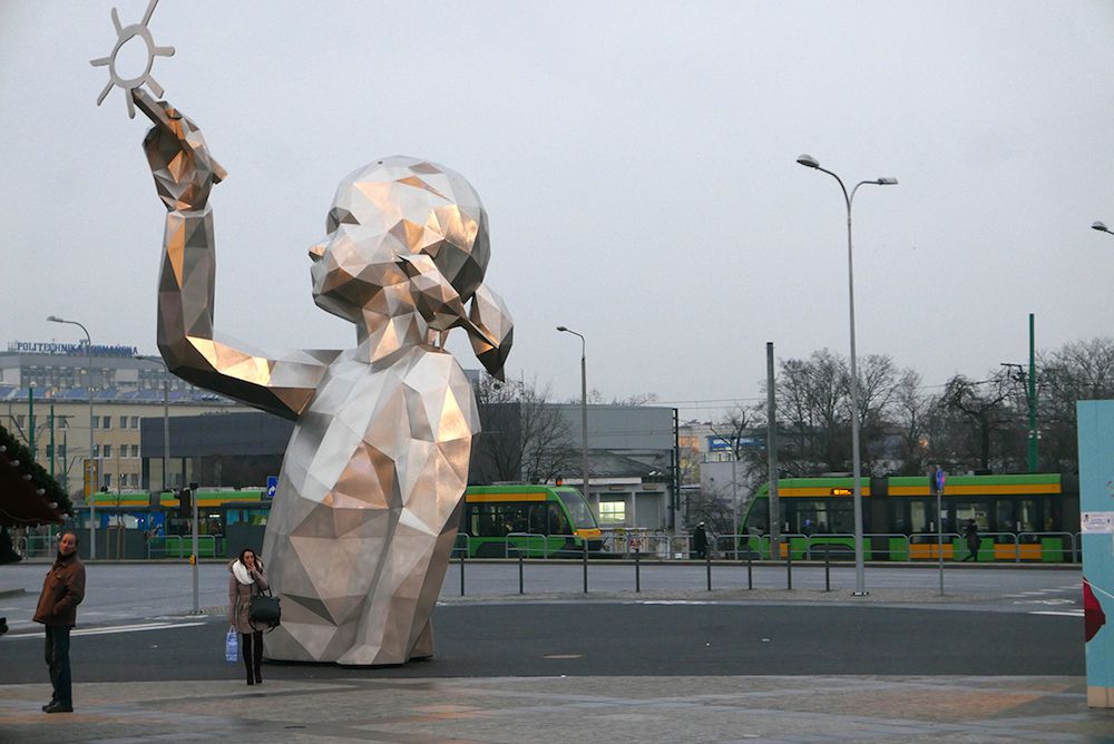 Incredible Geometric Public Space Sculptures By David Mesguich 1