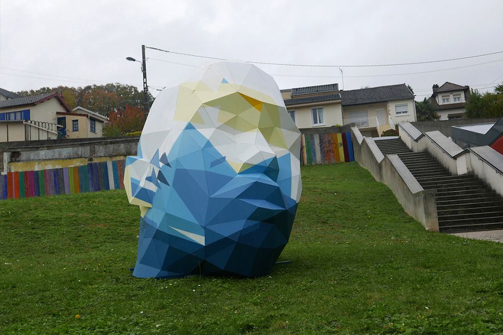 Incredible Geometric Public Space Sculptures By David Mesguich 7