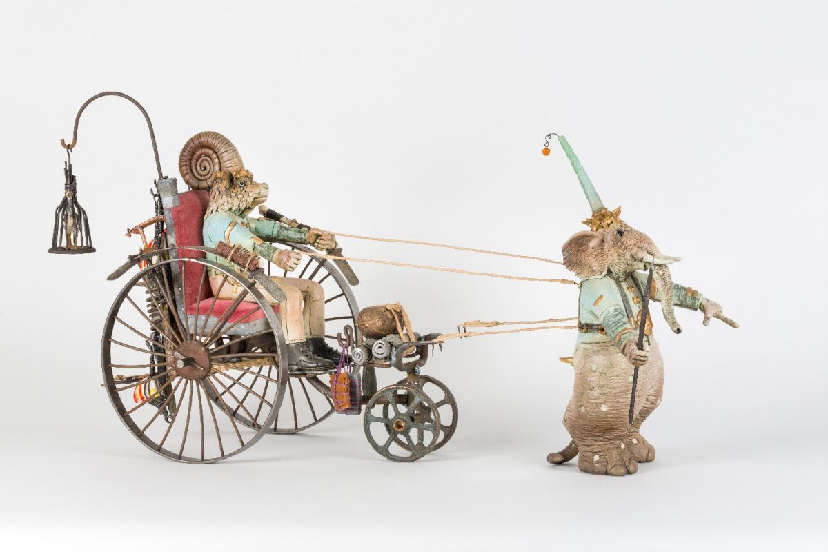 Karavaan Fascinating Figurative Sculpture Series By Peter Hiemstra 9