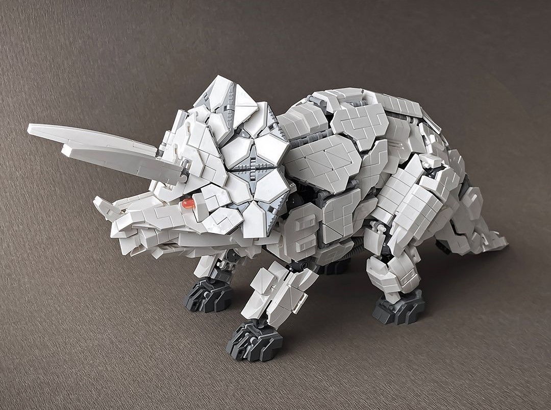 Lego Mecha Incredible Animal Lego Sculptures By Mitsuru Nikaido 12