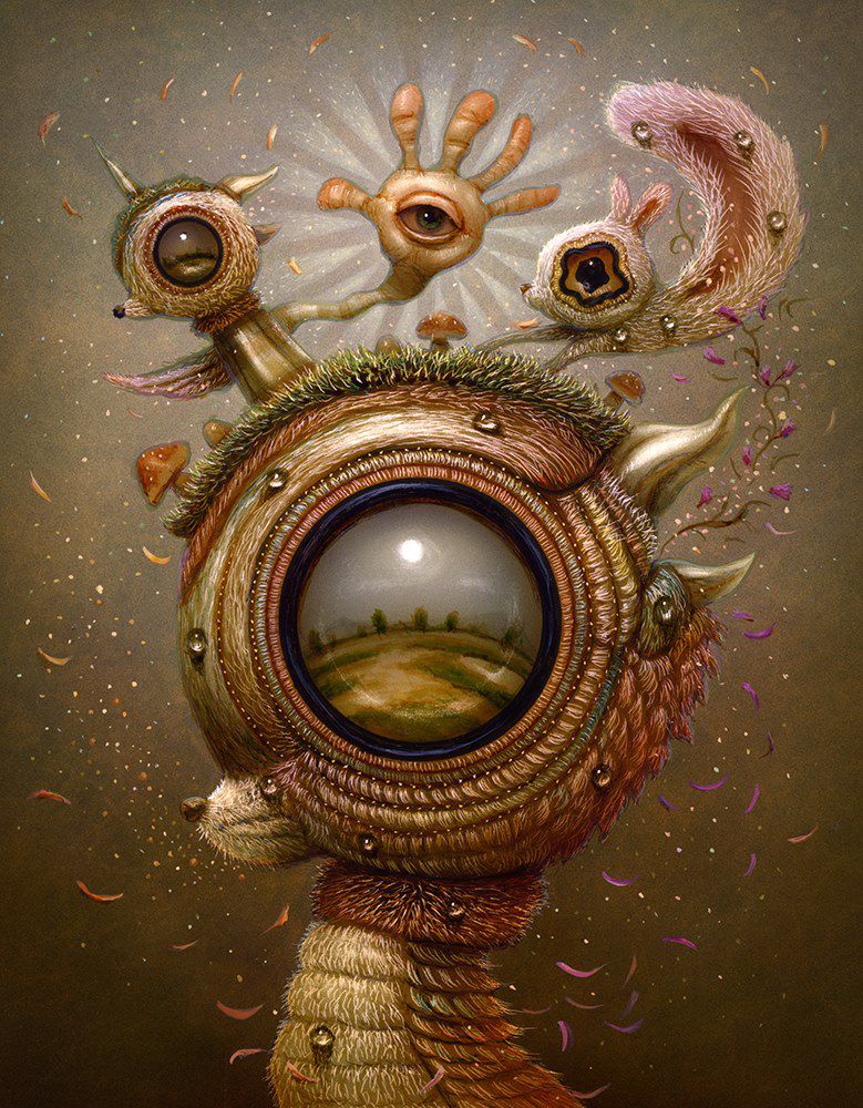 Quirky Fantastical Creatures With Oversized Eyes By Haoto Nattori 1