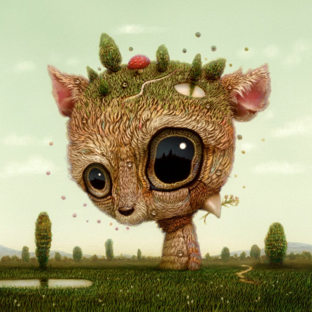 Quirky Fantastical Creatures With Oversized Eyes By Haoto Nattori 10