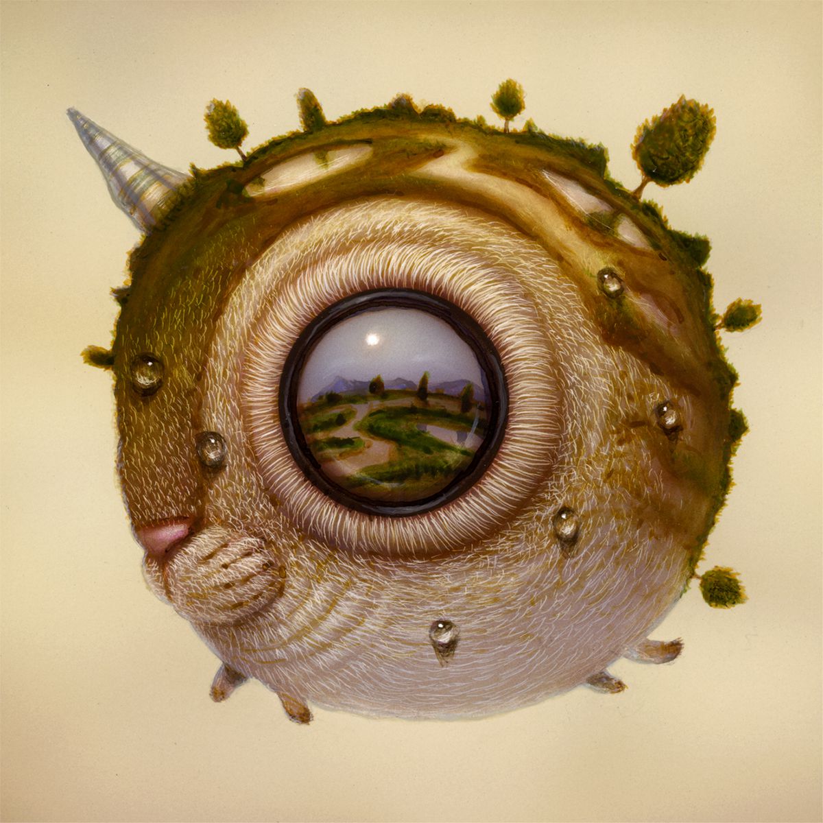 Quirky Fantastical Creatures With Oversized Eyes By Haoto Nattori 12
