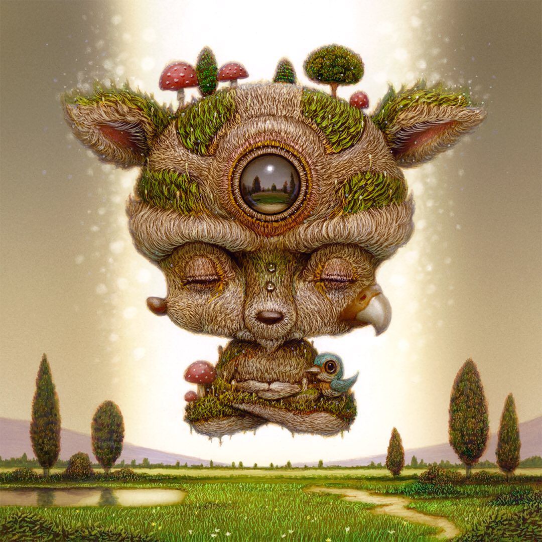 Quirky Fantastical Creatures With Oversized Eyes By Haoto Nattori 14