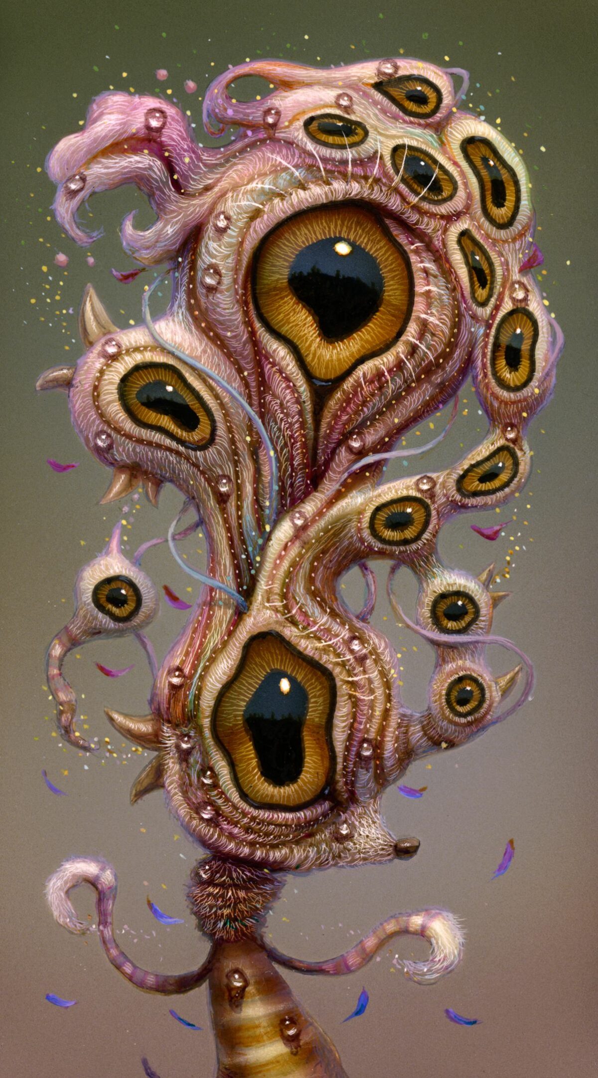 Quirky Fantastical Creatures With Oversized Eyes By Haoto Nattori 21