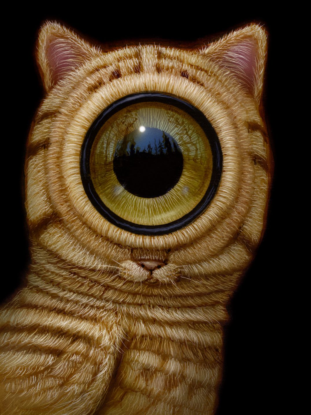 Quirky Fantastical Creatures With Oversized Eyes By Haoto Nattori 22