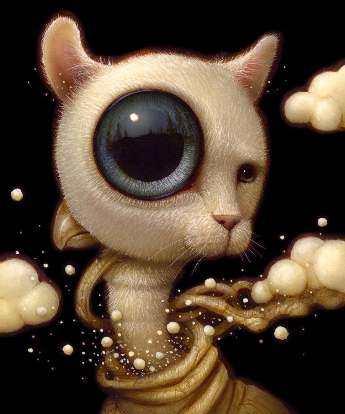 Quirky Fantastical Creatures With Oversized Eyes By Haoto Nattori 4