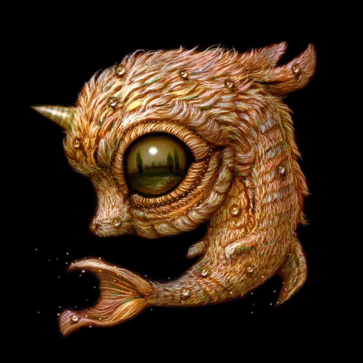 Quirky Fantastical Creatures With Oversized Eyes By Haoto Nattori 7