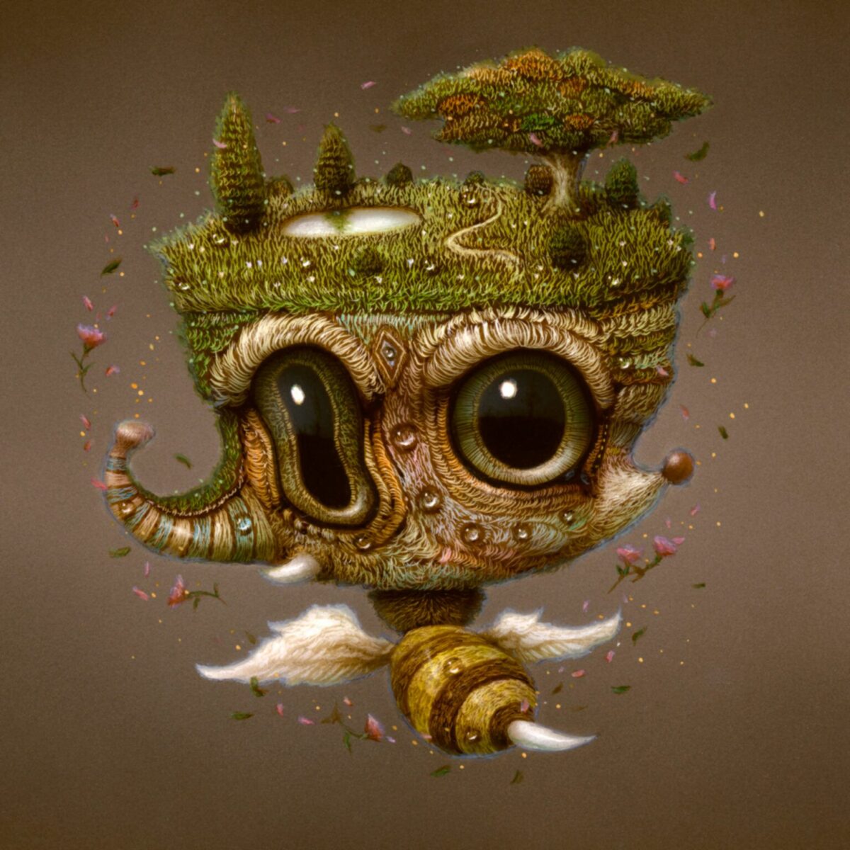 Quirky Fantastical Creatures With Oversized Eyes By Haoto Nattori 8