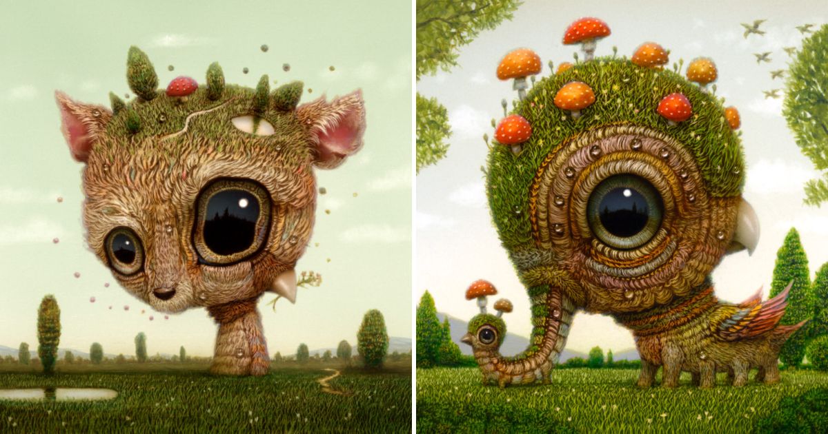 Exploring enchanting realms: quirky fantastical creatures with