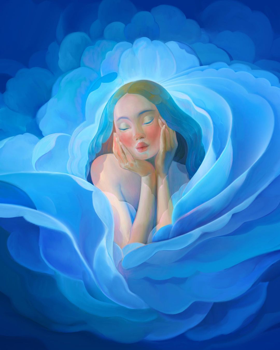 Ethereal Girls Delicate Digital Paintings Of Thanh Nhan 6