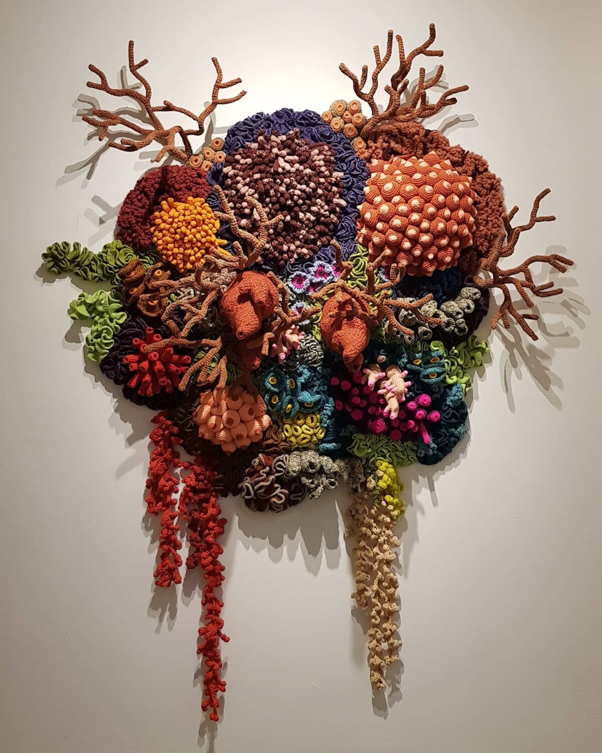 Fragile Ecologies Otherworldly Embroidered Coral Like Ecosystems By Mulyana 10