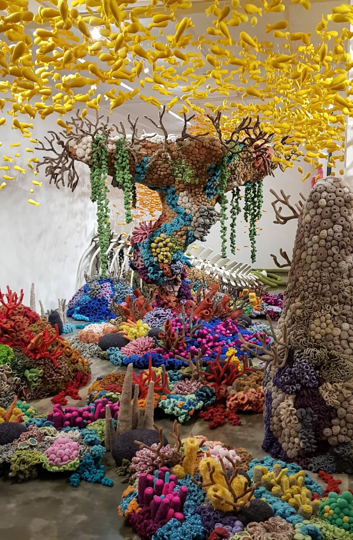 Fragile Ecologies Otherworldly Embroidered Coral Like Ecosystems By Mulyana 2