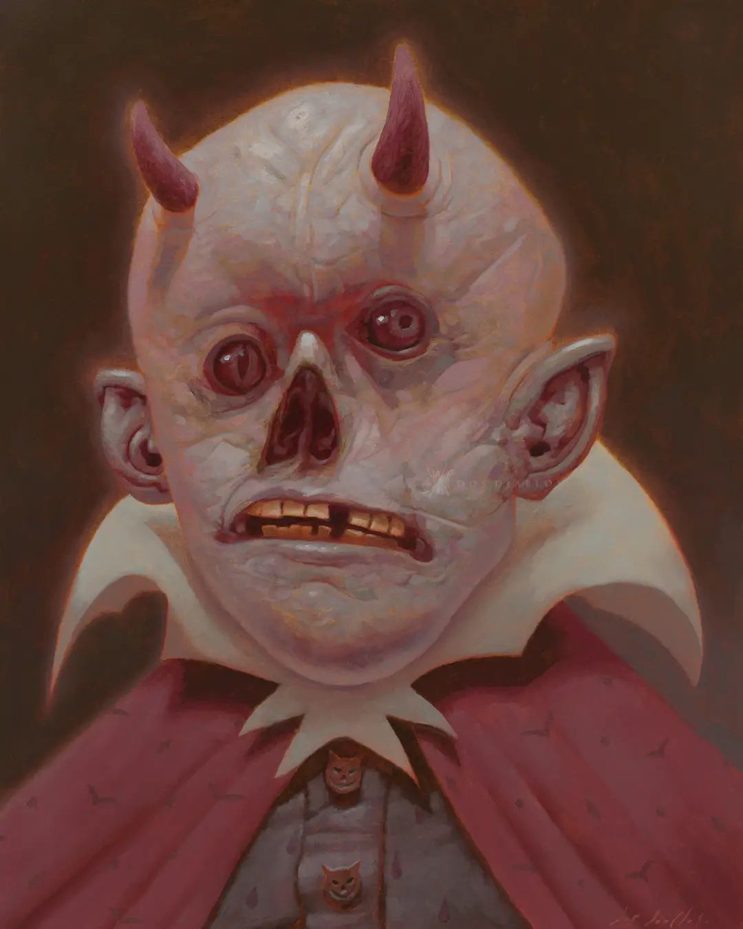 Grotesque But Delightful Portraits Of Diabolic Creatures By Jorge Dos Diablos 14