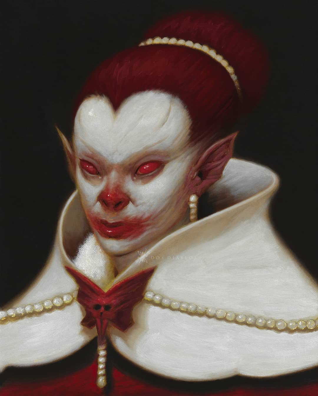 Grotesque But Delightful Portraits Of Diabolic Creatures By Jorge Dos Diablos 6