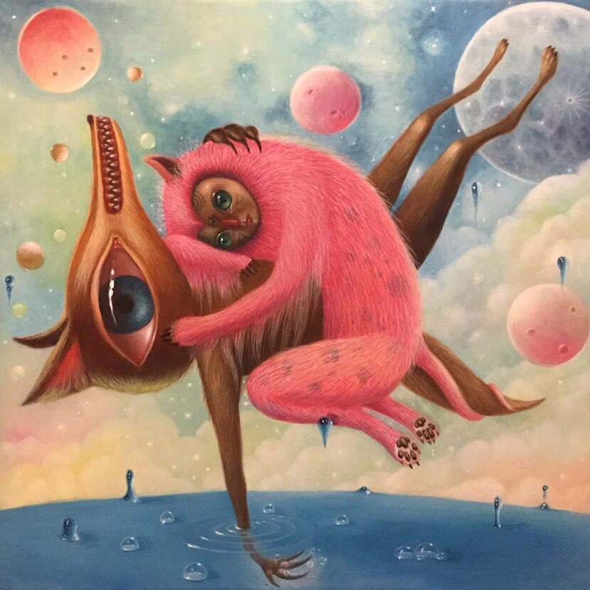Lovely Paintings Of Quirky Creatures By Peca 15