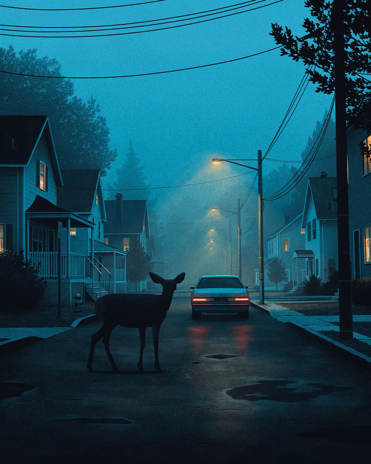 Nighttime Nostalgia Delightful Paintings By Nicholas Moegly 1