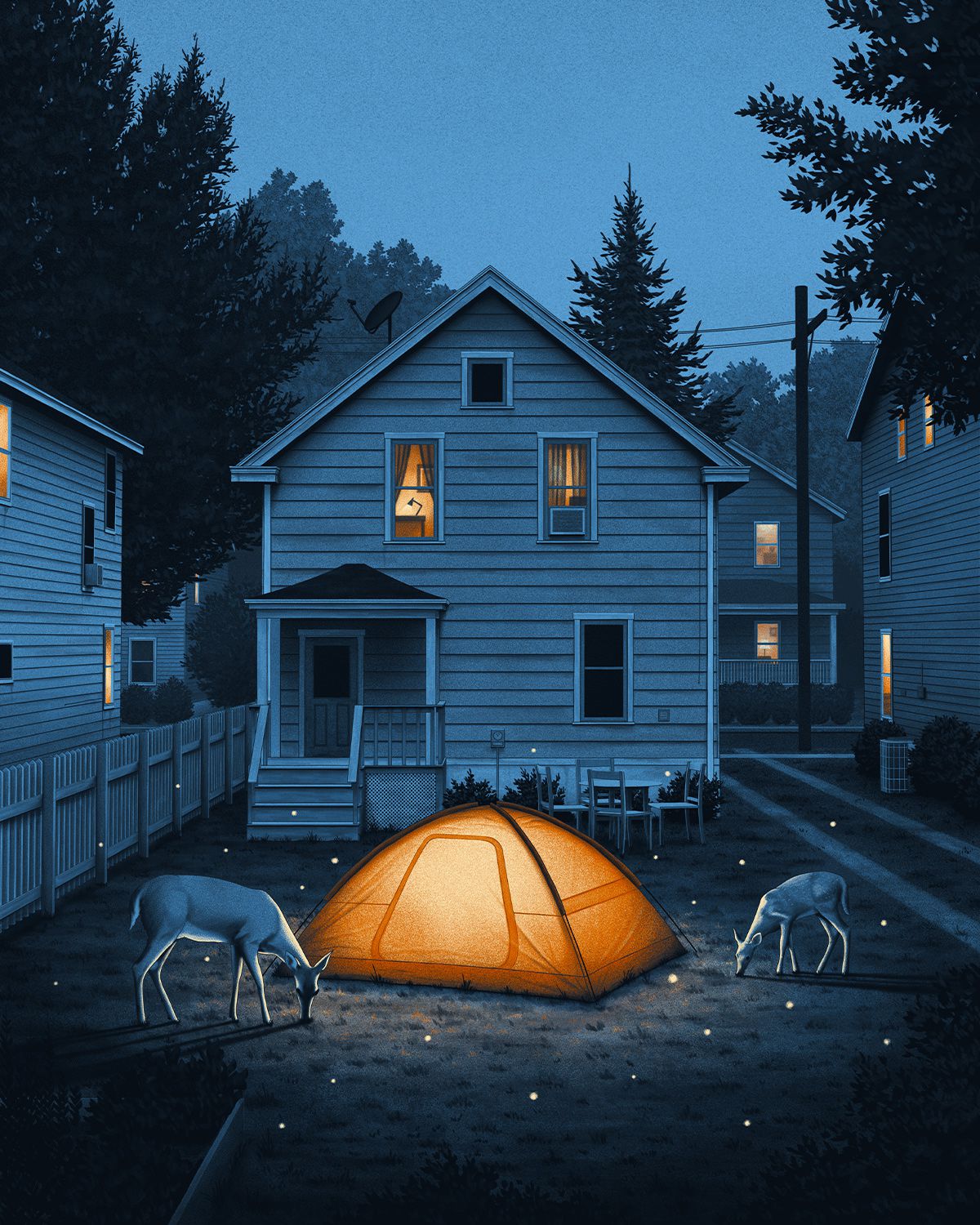 Nighttime Nostalgia Delightful Paintings By Nicholas Moegly 5