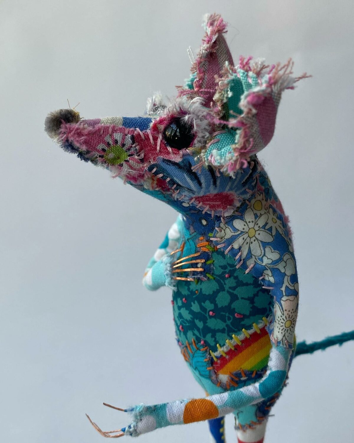 Pretty Scruffy Enchanting Animal Textile Sculptures By Bryony Rose Jennings 16