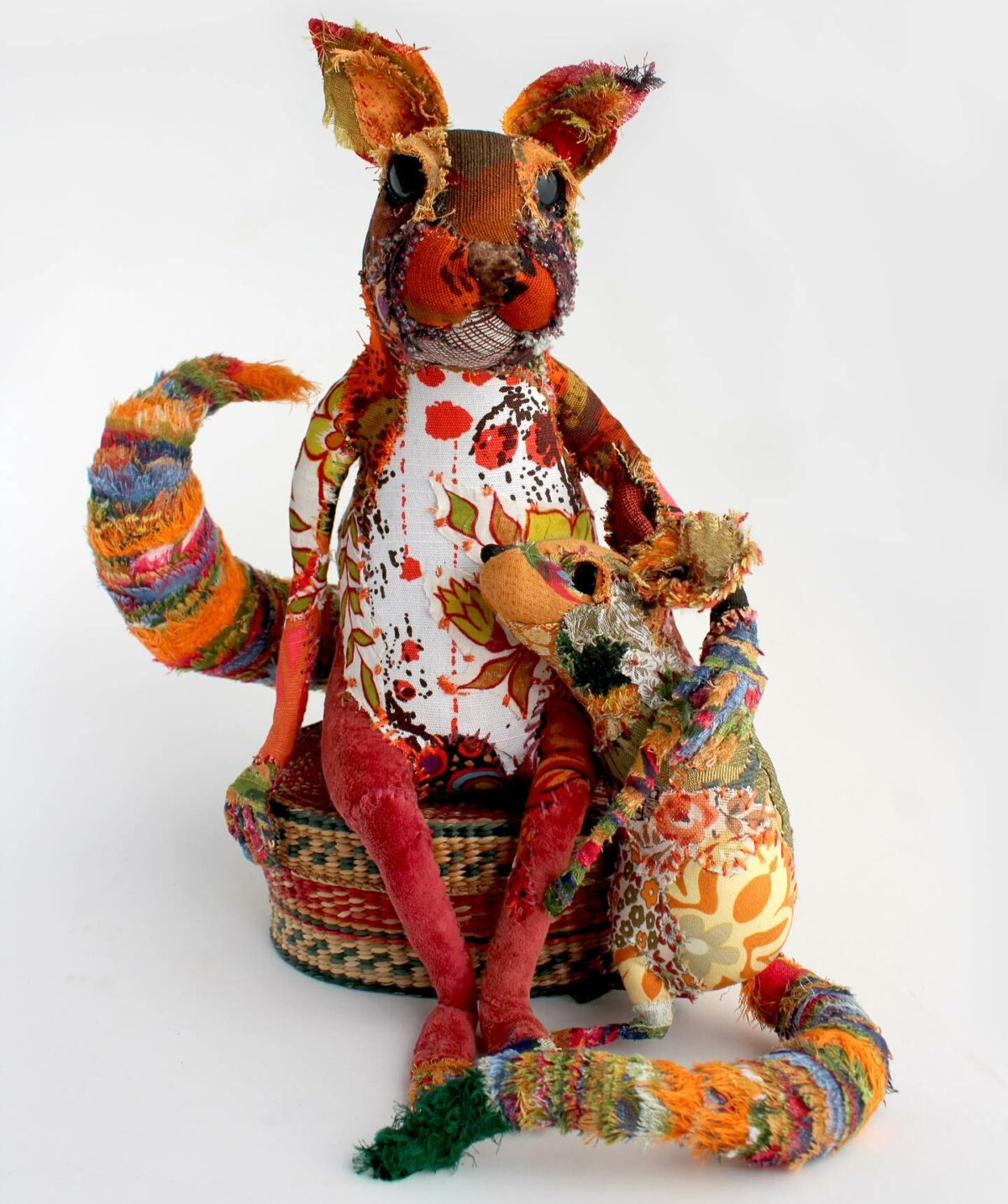 Pretty Scruffy Enchanting Animal Textile Sculptures By Bryony Rose Jennings 2